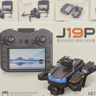 Dron J19P/Nuevo dron aéreo inteligente con pantalla Smart Remorte con pantalla de 9 pulgadas.