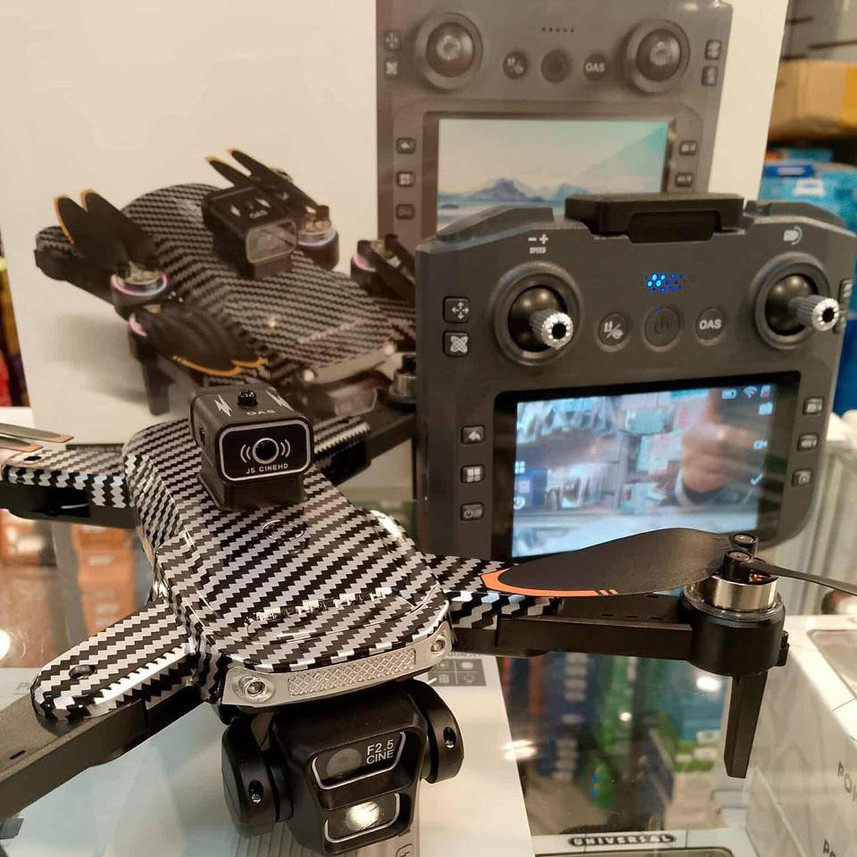 Dron J19P/Nuevo dron aéreo inteligente con pantalla Smart Remorte con pantalla de 9 pulgadas.